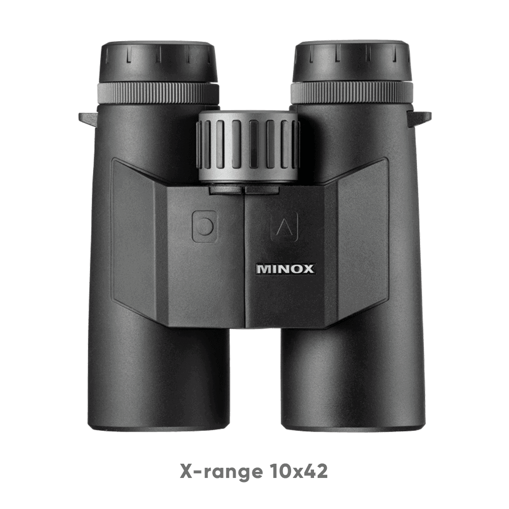 Ďalekohľad s diaľkomerom Minox X-range 10x42